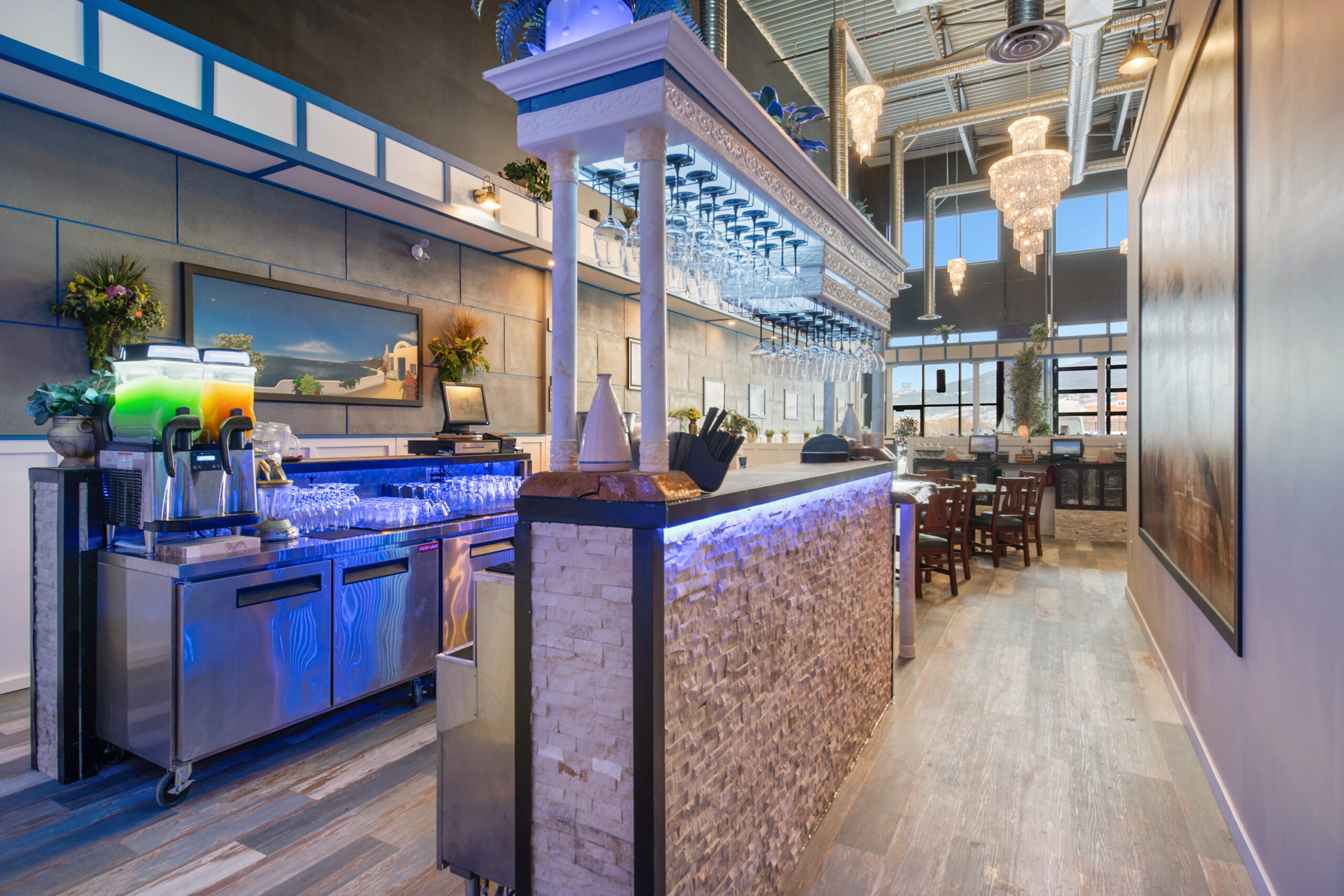 A freshly prepared meal