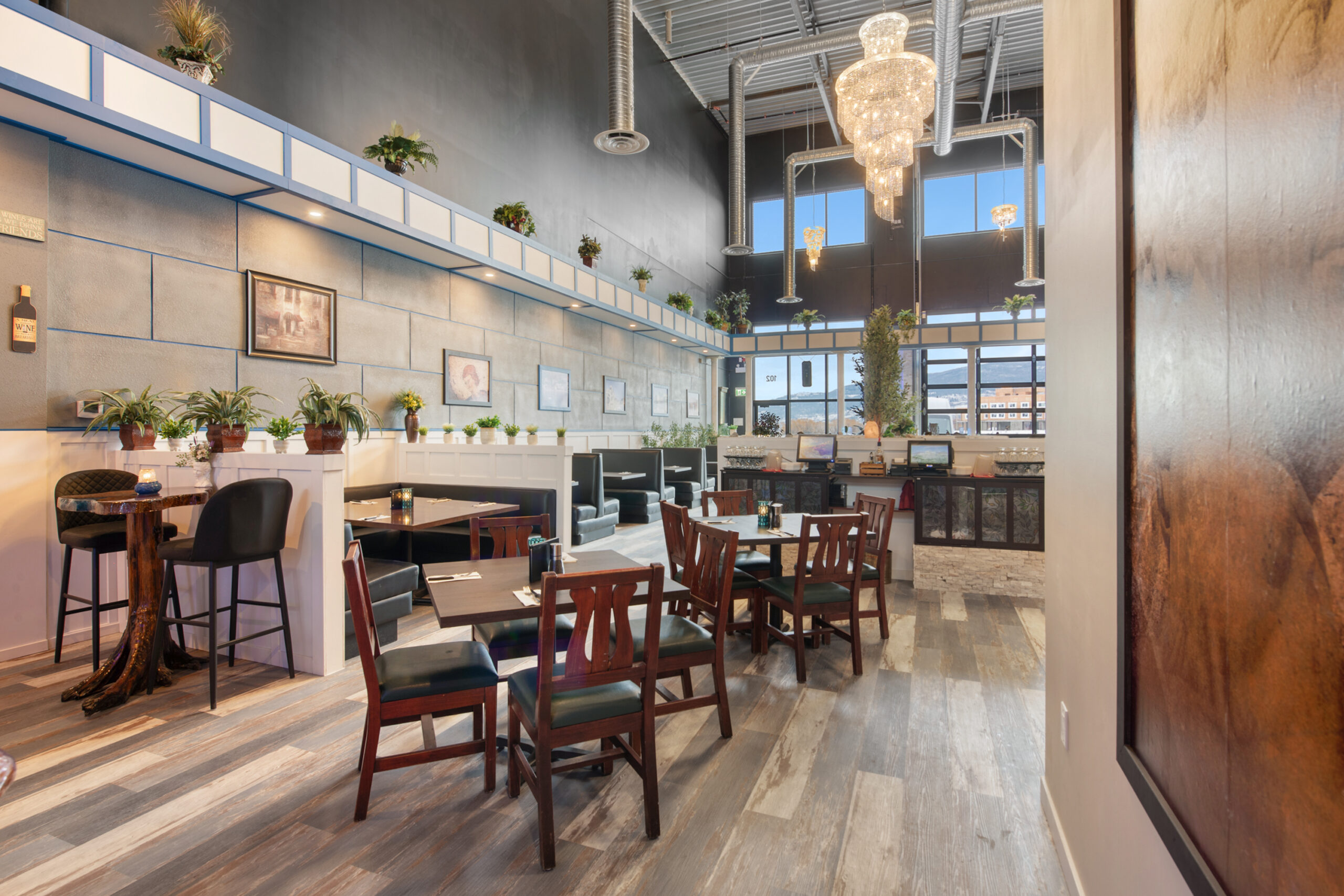 Another view of Dorian's restaurant